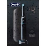 Procter & Gamble iO iO10 Adulte Brosse à dents rotative Noir, Brosse a dents electrique Noir, Adulte, Brosse à dents rotative, Soin quotidien, Soins des gencives, Intense, Sensible, Super sensitive, Tongue care, Blanchiment, Noir, Cosmic Black, Noir