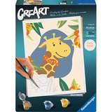 Ravensburger CreArt - Hello Giraffe, Peinture 