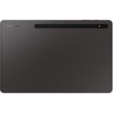 SAMSUNG Galaxy Tab S8+ 5G SM-X806B LTE 128 Go 31,5 cm (12.4") Qualcomm Snapdragon 8 Go Wi-Fi 6 (802.11ax) Android 12 Graphite, Tablette Gris foncé, 31,5 cm (12.4"), 2800 x 1752 pixels, 128 Go, 8 Go, Android 12, Graphite