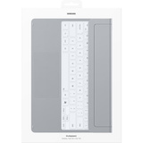 Samsung étui de protection Argent, Layout DE (QWERTZ)