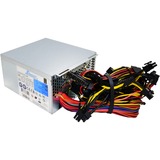 Seasonic SSP-750RS unité d'alimentation d'énergie 20-pin ATX ATX Argent alimentation 750 watt Gris, 750 W, 100 - 240 V, 744 W, 50/60 Hz, 200 W, 744 W