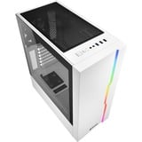 Sharkoon RGB Slider boîtier midi tower Blanc | 3x USB-A | RGB | Window