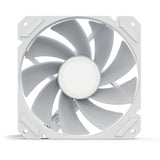Sharkoon SHARK Mirror RGB PWM REVERSE, Ventilateur de boîtier Blanc, 4 broches PWM