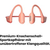 Shokz  casque technologie conduction osseuse Rose