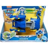 Spin Master PAW Patrol, Mighty Pups Super PAWs, Voiture de police Powered Up transformable de Chase, Jeu véhicule PAW Patrol , Mighty Pups Super PAWs, Voiture de police Powered Up transformable de Chase, Camion, Mighty Pups, 3 an(s), Plastique, Bleu, Jaune