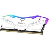 Team Group D516GB 6400-32 RGB wh K2 TEM, Mémoire vive Blanc