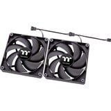 Thermaltake CL-F147-PL12BL-A, Ventilateur de boîtier Noir