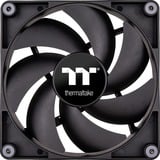 Thermaltake CT120 PC Cooling Fan ventilateurs de boîtier Noir, 2 pièces, 120 x 120 x 25 mm, PWM