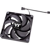 Thermaltake CT120 PC Cooling Fan ventilateurs de boîtier Noir, 2 pièces, 120 x 120 x 25 mm, PWM