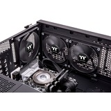 Thermaltake CT120 PC Cooling Fan ventilateurs de boîtier Noir, 2 pièces, 120 x 120 x 25 mm, PWM