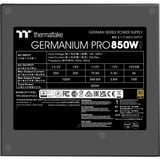 Thermaltake Germanium Pro RGB alimentation modulaire 850 watt Noir, 1x 12V-2x6, 4x PCIe