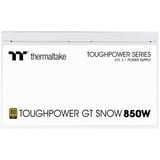 Thermaltake Toughpower GT Snow alimentation modulaire 850 watt Blanc, 4x PCIe