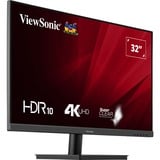ViewSonic  31.5" 4K UHD Moniteur  Noir (Mat)
