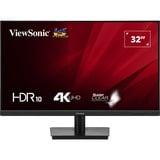 ViewSonic  31.5" 4K UHD Moniteur  Noir (Mat)