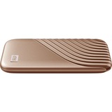 WD My Passport 1000 Go Or SSD externe Or, 1000 Go, USB Type-C, 3.2 Gen 2 (3.1 Gen 2), 1050 Mo/s, Protection par mot de passe, Or