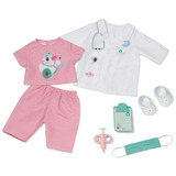 ZAPF Creation BABY born Tenue de Docteur 43cm, Accessoires de poupée 