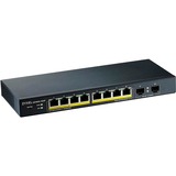 Zyxel ZyXEL GS1900-10HP V2 PoE/GE/SMA/08, Switch Noir