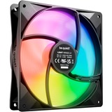 be quiet! Light Wings LX PWM high-speed ventilateurs de boîtier RGB  Noir, 3 pièces, 140 x 140 x 25 mm