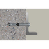 fischer Ancrage haute performance FH II 12/50 S, Cheville 