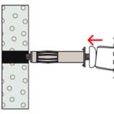 fischer HM 4x32 S, Cheville Argent