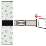 fischer HM 4x32 S, Cheville Argent