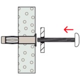 fischer HM 4x32 S, Cheville Argent