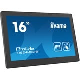 iiyama ProLite T1624MSC-B1 15.6" Moniteur tactile  Noir