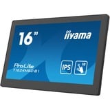 iiyama ProLite T1624MSC-B1 15.6" Moniteur tactile  Noir