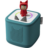 tonies Toniebox 2 Vert Marin Starter Set Kreativ-Tonie Rot, Haut-parleur 