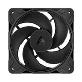 ARCTIC ARCTIC P12 Pro Reverse ventilateur de boîtier Noir, 120 x 120 x 27 mm, PWM, 120 x 120 x 27 mm, PWM