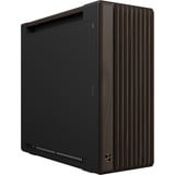 ASUS PROART PA602 WALNUT WOOD METAL PWM MODERN BLACK boîtier big tower Marron/bois | 4x USB-A | 1x USB-C