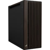 ASUS ProArt PA602 Wood Edition Retro Brown - Metal Panel boîtier big tower Marron/bois | 4x USB-A | 1x USB-C