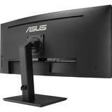 ASUS VA34VCPSR écran plat de PC 86,4 cm (34") 3440 x 1440 pixels Wide Quad HD LCD Noir Moniteur UltraWide incurvé Noir, 1x DisplayPort, 1x HDMI, 1x USB-C, 3x USB-A, 1x RJ-45, 86,4 cm (34"), 3440 x 1440 pixels, Wide Quad HD, LCD, 4 ms, Noir