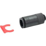 Alphacool Raccord rapide ES G1/4 AG PushIn femelle, Connecteur Noir