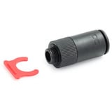 Alphacool Raccord rapide ES G1/4 AG PushIn femelle, Connecteur Noir