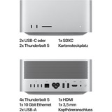 Apple Mac Studio M3 Ultra 2025 CTO, Systéme-MAC Argent