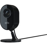 Arlo Essential Caméra de sécurité IP Intérieure 1920 x 1080 pixels Plafond/Mur/Bureau, Caméra de surveillance Noir, Caméra de sécurité IP, Intérieure, Sans fil, 91,44 m, Amazon Alexa & Google Assistant, 2400 MHz