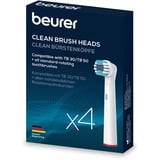 Beurer TB Têtes de brosse Clean, Tête brosse à dent électrique Blanc