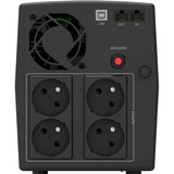 BlueWalker PowerWalker Basic VI 1500 STL FR, UPS Noir