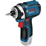 Bosch GDR 12V-105 Professional 2600 tr/min Noir, Bleu, Rouge, Visseuse à choc Bleu/Noir, Noir, Bleu, Rouge, 2600 tr/min, 105 N·m, Batterie, 12 V, Lithium-Ion (Li-Ion)