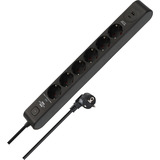 Brennenstuhl Multiprise 6 prises avec 1x USB-C, 1x USB-A Noir/Anthracite