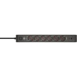 Brennenstuhl Multiprise 6 prises avec 1x USB-C, 1x USB-A Noir/Anthracite