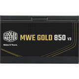 Cooler Master MWE 850 V3 Black alimentation 850 watt Noir, 1x 12V-2x6, 4x PCIe