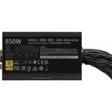 Cooler Master , 850 Watt alimentation  Noir