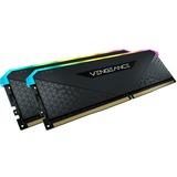 Corsair 16 Go DDR4-3600 Kit, Mémoire vive Noir, CMG16GX4M2D3600C18, Vengeance RGB RS, XMP