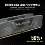 Corsair 32 GB DDR5-6000 (2x 16 GB) Kit, Mémoire vive Noir, CMK32GX5M2B6000Z28, Vengeance, XMP 3.0, EXPO