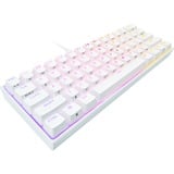 Corsair CH-9194114-DE - Tastatur clavier USB Allemand Blanc, clavier gaming Blanc, Layout DE, Cherry MX RGB Speed Silver, 60%, USB, Clavier mécanique, LED RGB, Blanc