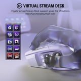 Corsair SCIMITAR Elite Wireless SE, Souris gaming Blanc