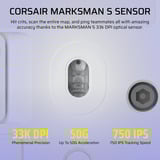 Corsair SCIMITAR Elite Wireless SE, Souris gaming Blanc