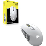 Corsair SCIMITAR Elite Wireless SE, Souris gaming Blanc